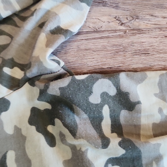 Tickled Teal Camo Cardigan - Picture 4 of 6